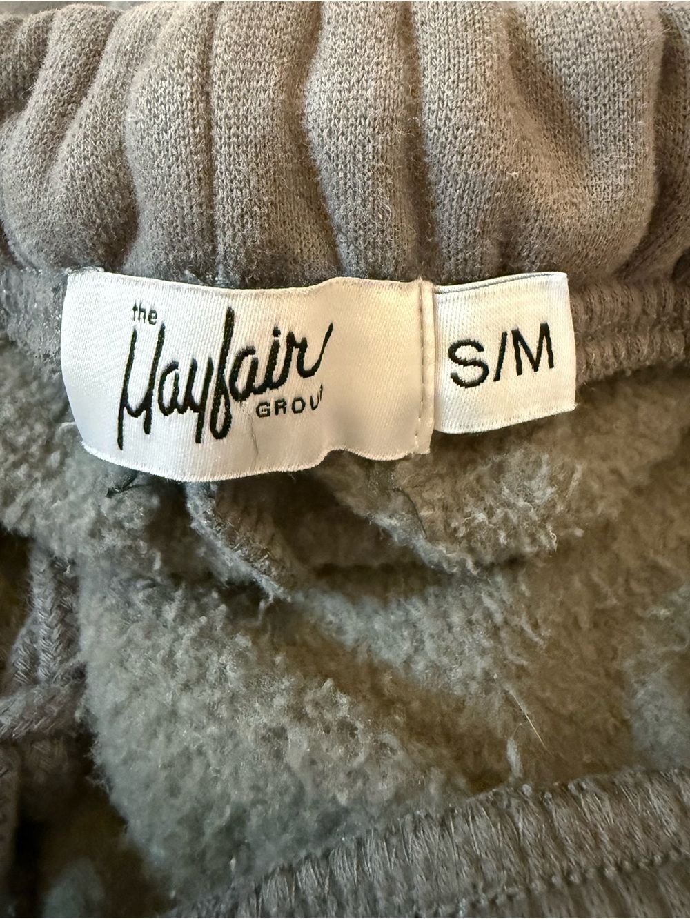 Choose Soul Graphic Sweatpants in Charcoal with Pink Hearts - Picture 3 of 3